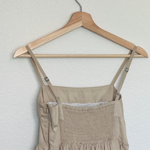 J. Crew Factory - Square-Neck Tiered Dress - Picture 10 of 11